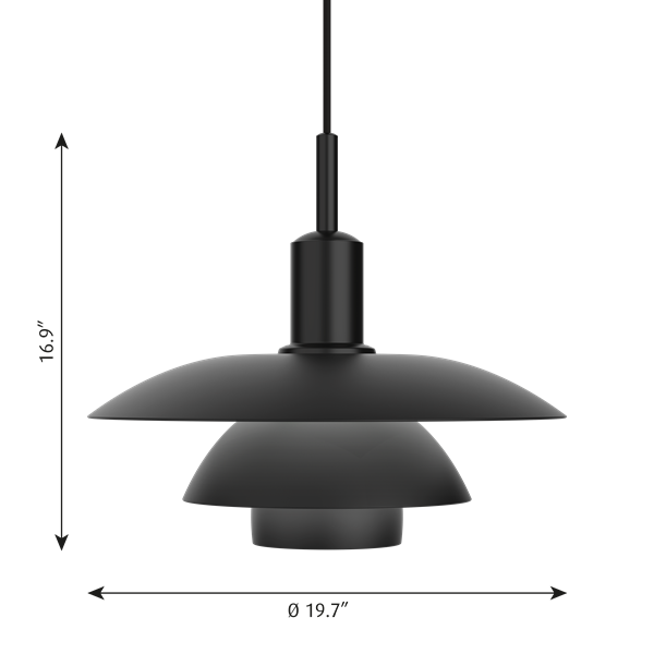 PH 5/5 Pendant by Poul Henningsen | Louis Poulsen